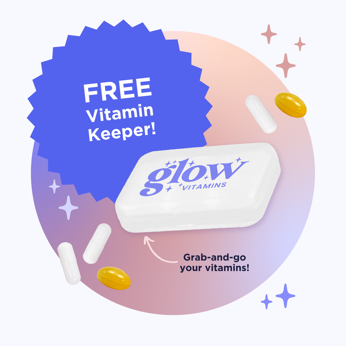 Vitamin Support Stack with FREE Vitamin Keeper